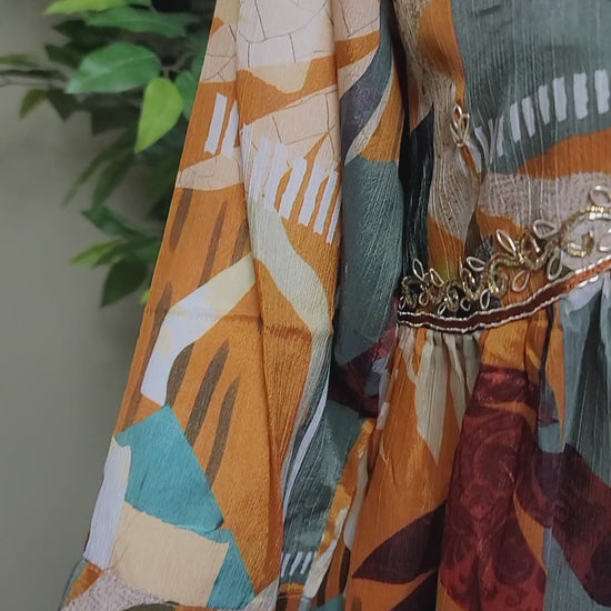 Handcrafted Zardosi Aliacut - video