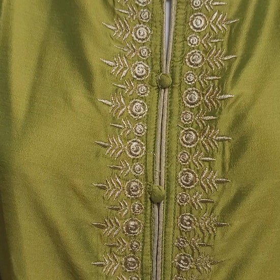 silk kurta top - video